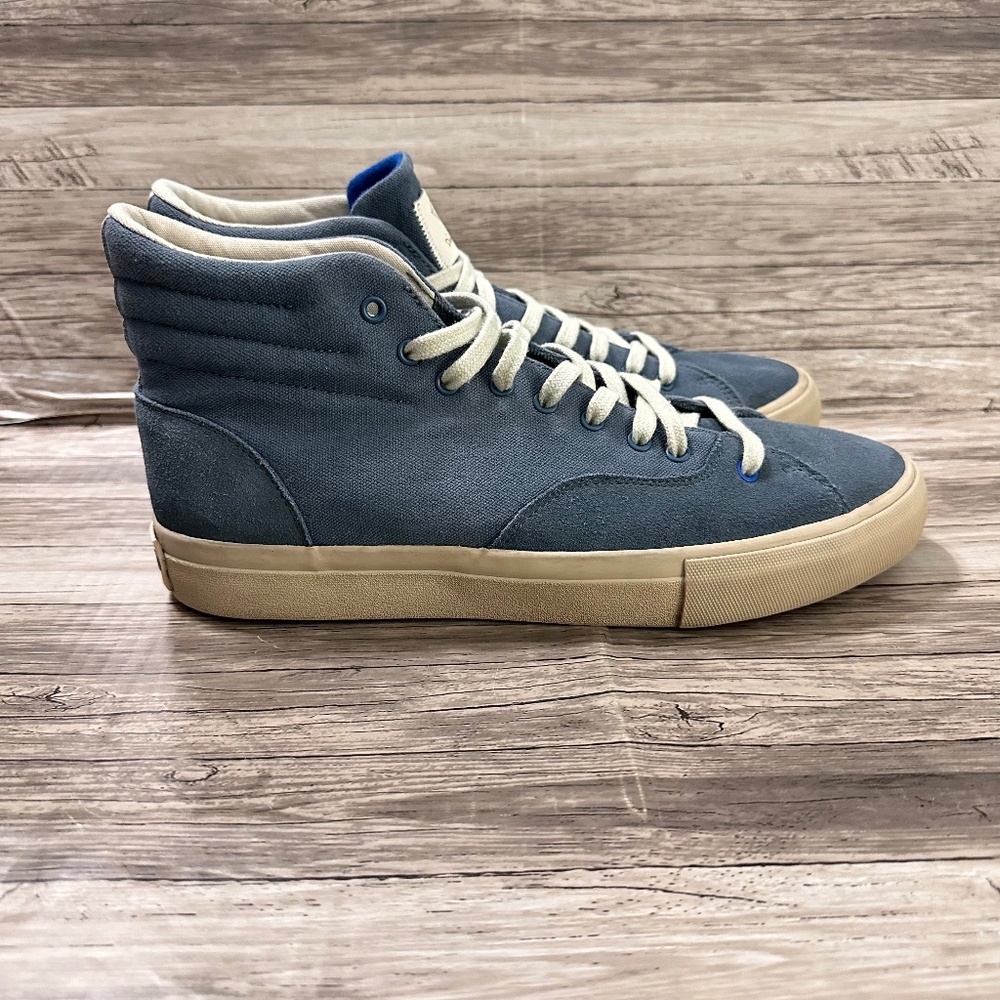 Diamond Supply Co. Mens Size 9 Sneakers Blue Select High Canvas Skate Shoes